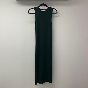 Green ZARA dress